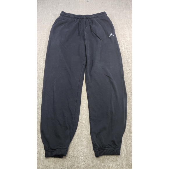Nike Jordan Joggers Women Medium Loose Fit Sweatpants Essential Fleece Pant - Picture 3 of 12